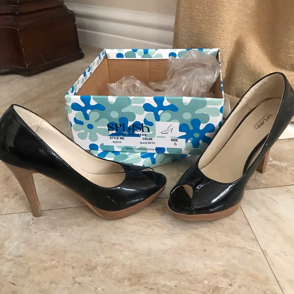 Black Splash heel